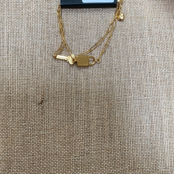 J. Crew bracelet. Lock & Key. NWT - Picture 2 of 3